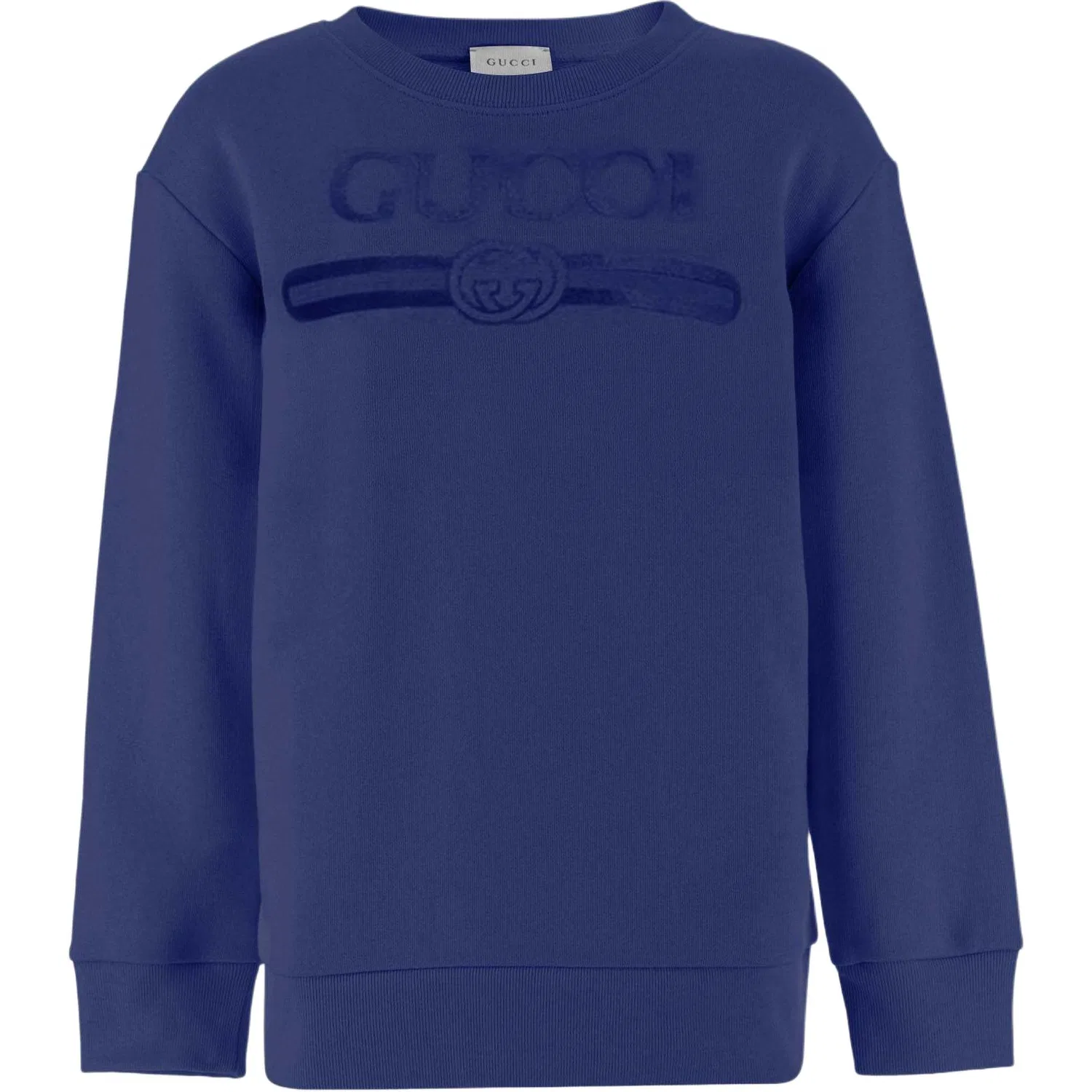 Детский свитшот с круглым вырезом GUCCI, Dark Blue