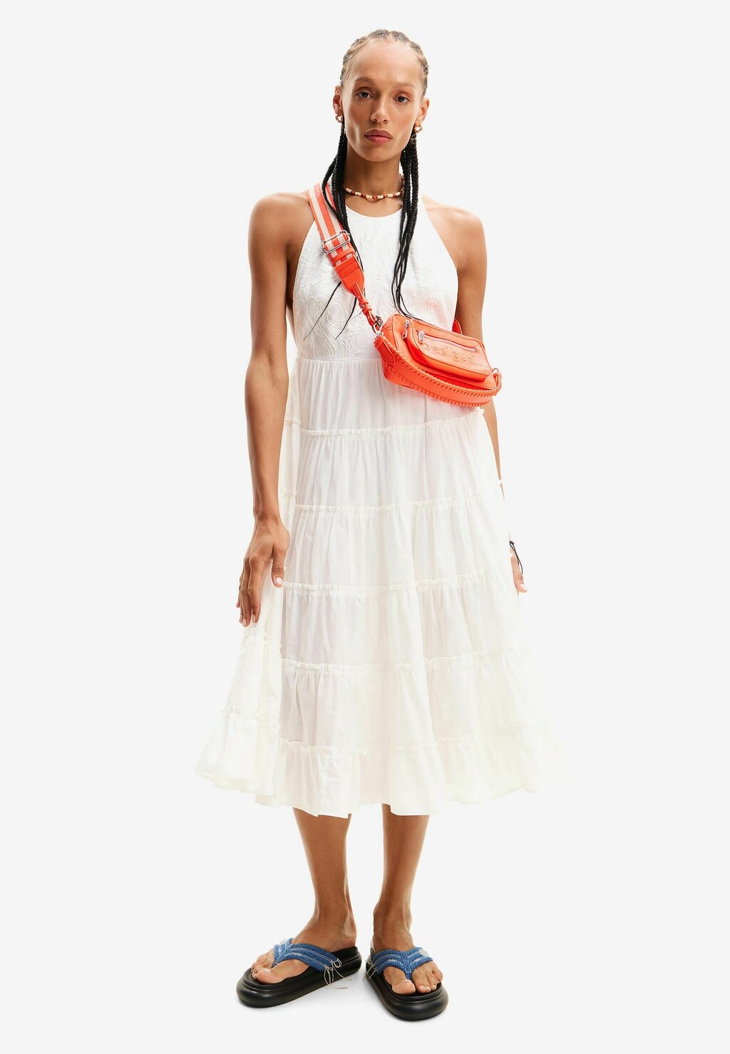 

Сумка через плечо Desigual, цвет orange
