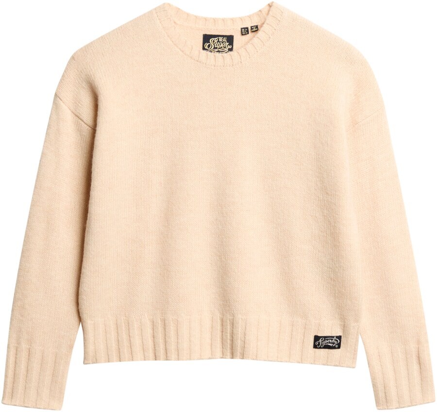 

Базовый свитер Superdry Sweater, бежевый