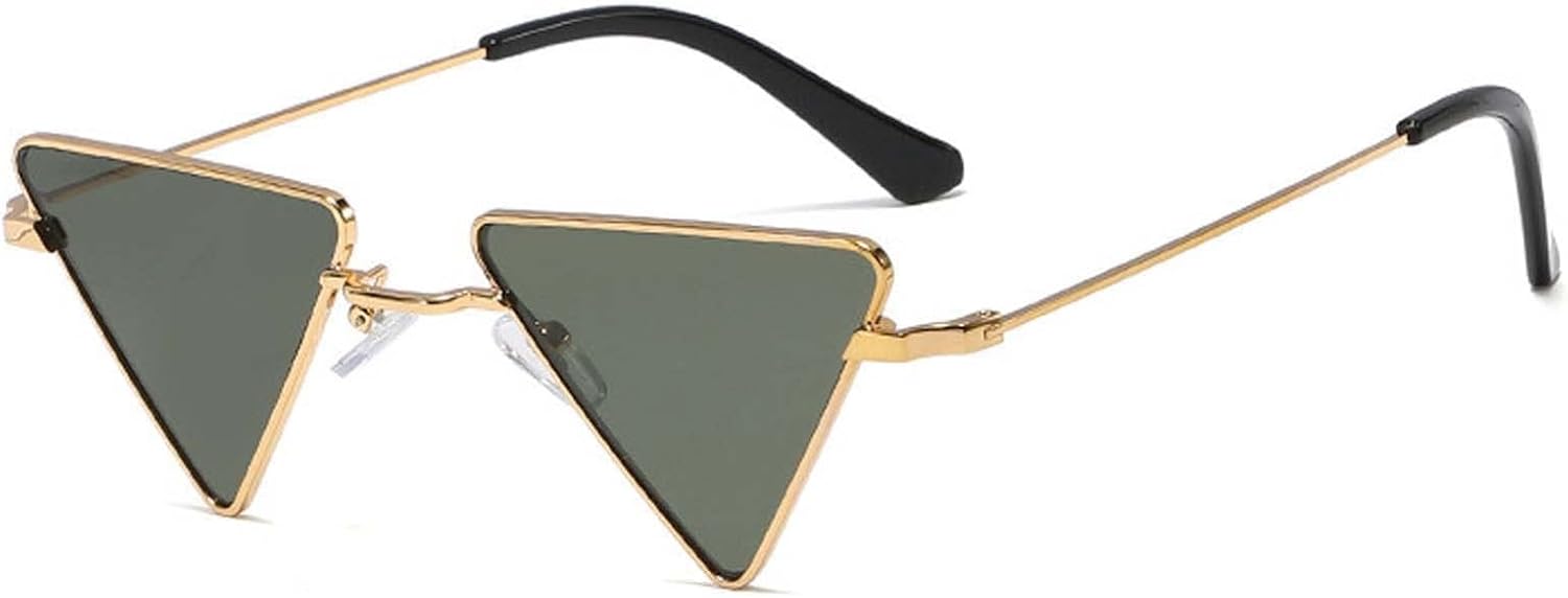 

Металлические солнцезащитные очки XINXIN треугольной формы для мужчин и женщин, для съемок фильмов, уличной фотографии, отдыха на природе (цвет: D, размер: средний), D