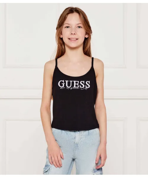 

Топ мини-я Regular fit Guess Active, черный