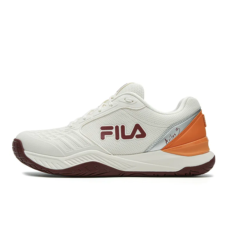 Кроссовки для тенниса AXILUS 3 FILA White Red Orange