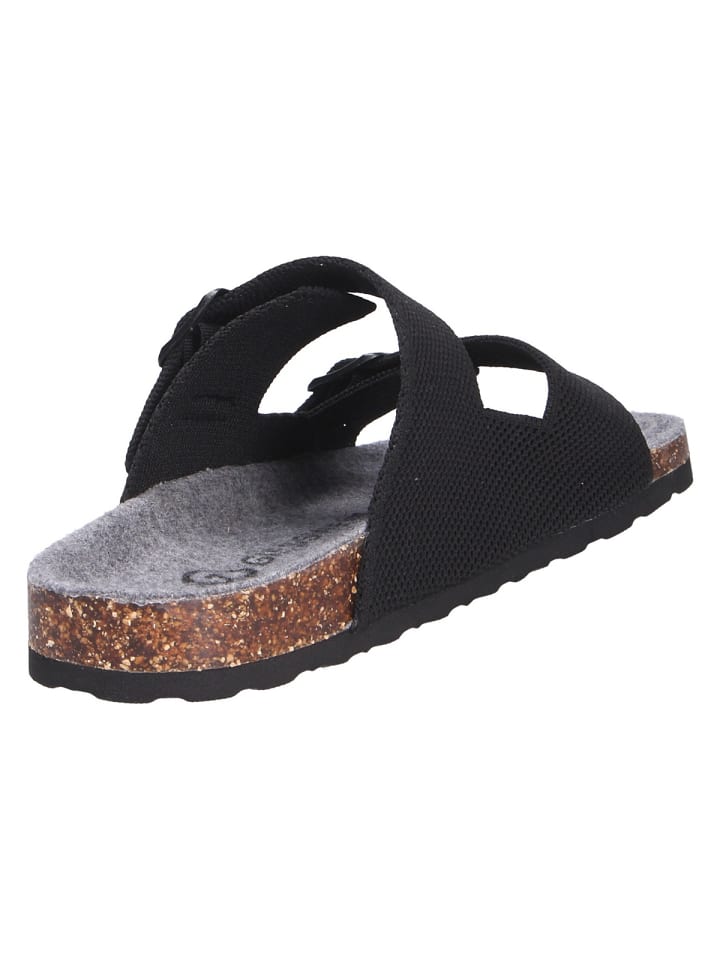 Giesswein Мюли Merino Slides с глубокой стелькой, черного цвета — фото 4