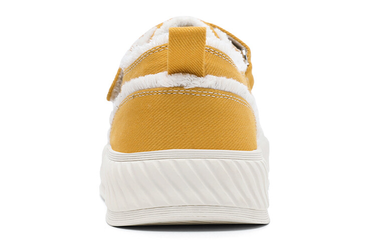 Детские парусиновые туфли PS Low-top черно-белые/яичный желток Dickies, цвет Yolk — фото 4