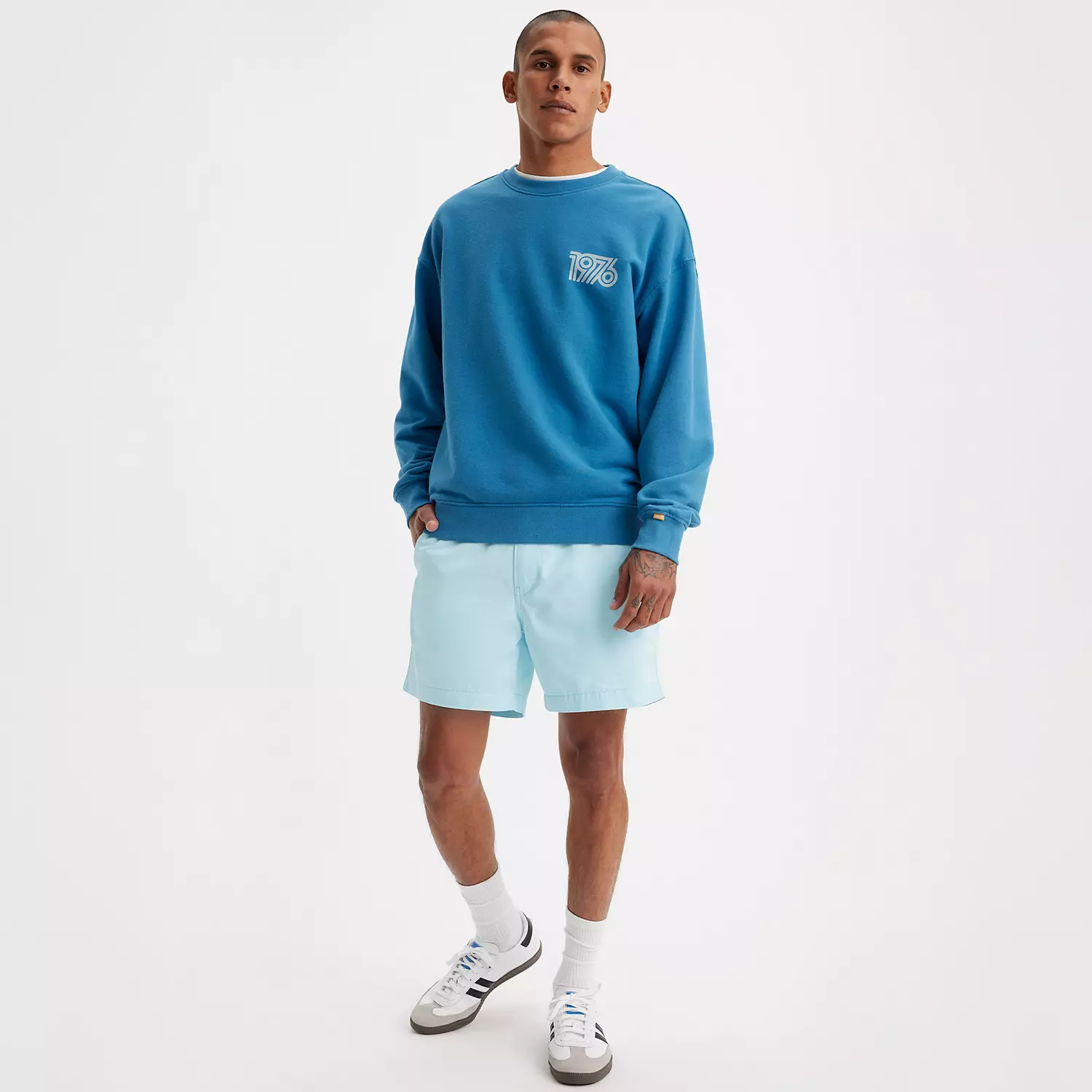 

Аутентичные мужские шорты levi's xx Chino 6 дюймов, синий
