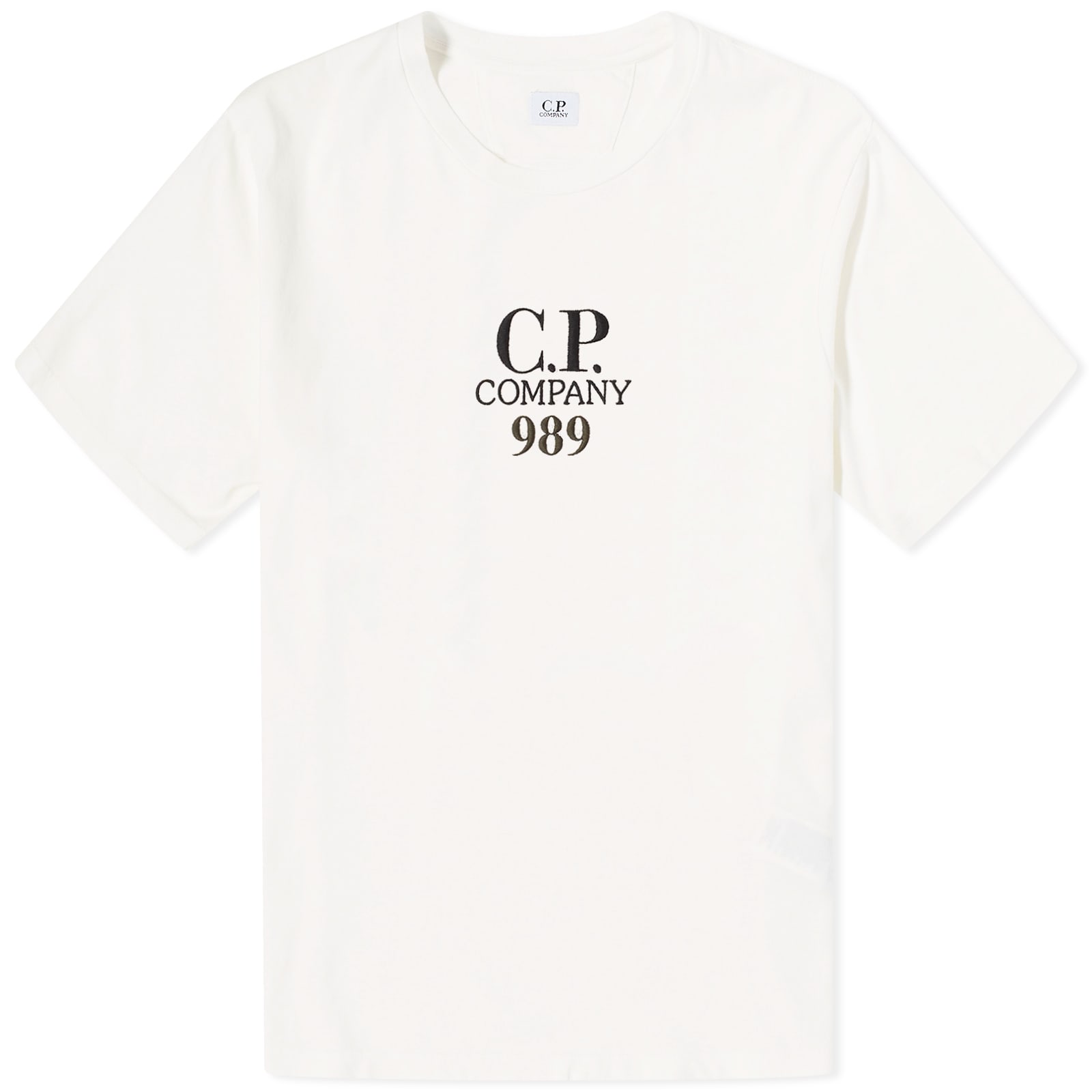 

Футболка C.P. Company Box Logo T-Shirt, цвет Gauze White