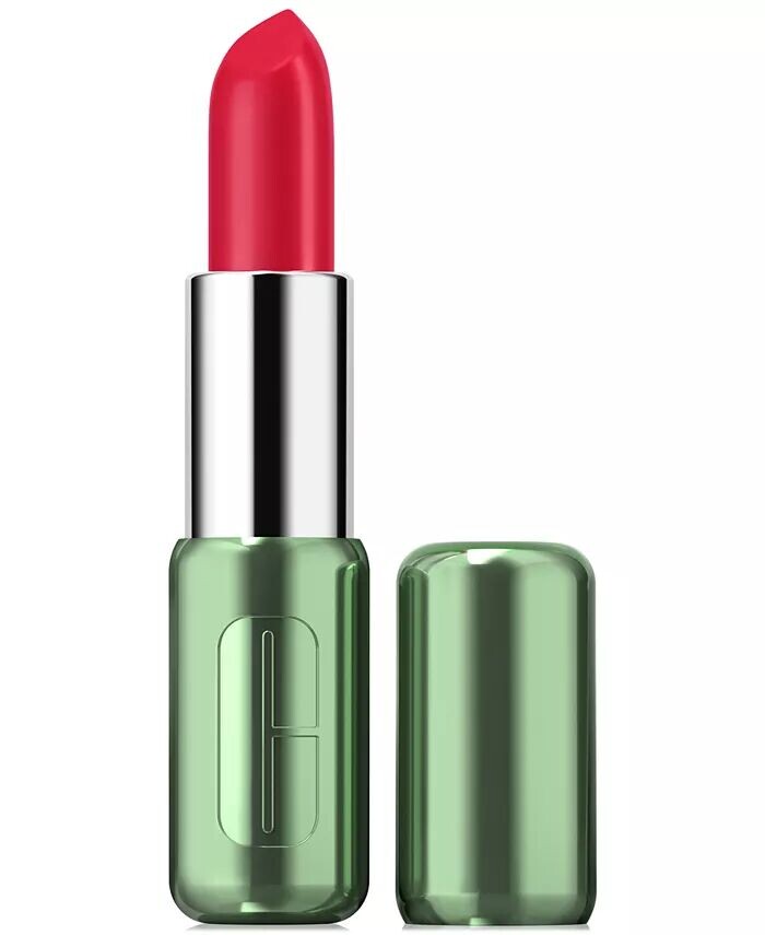 

Атласная губная помада Pop Longwear, 0,14 унции Clinique, цвет Peppermint Pop