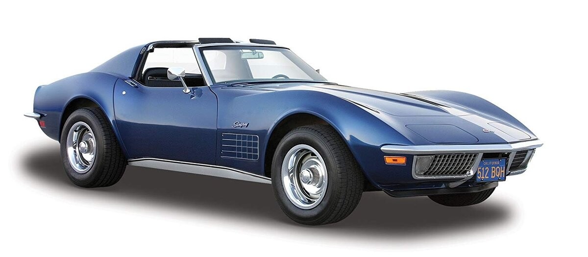 

Майсто, коллекционная модель Chevrolet Corvette 1970 г. Синий Maisto