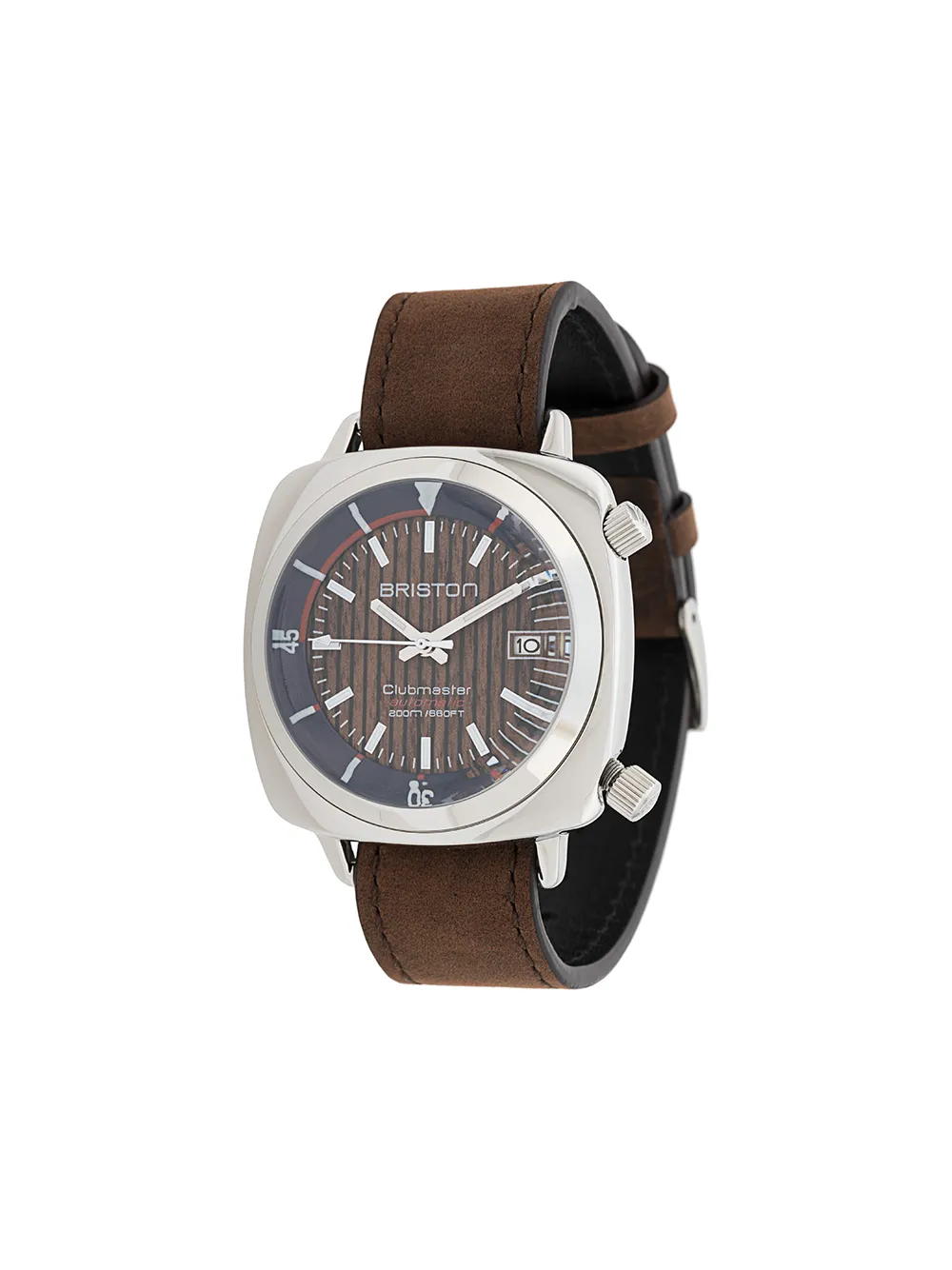 

Наручные часы Clubmaster Diver Yachting Steel Briston, коричневый