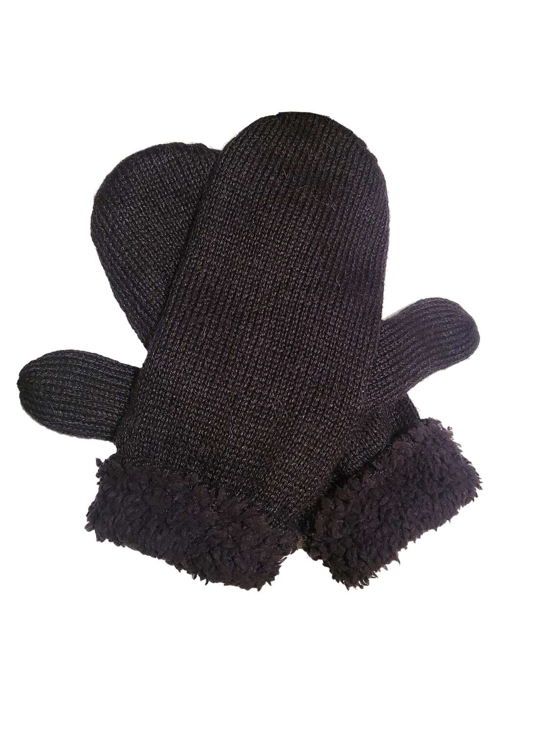 

Posh Gear Варежки 'Guantiforaggio' в черном цвете