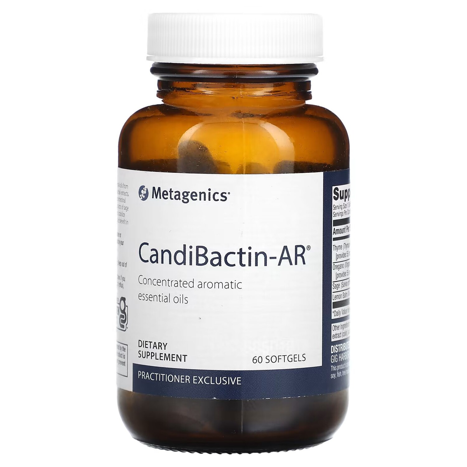

CandiBactin-AR, 60 мягких таблеток Metagenics