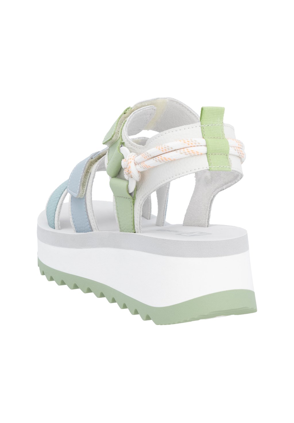 Босоножки на платформе Rieker Sport, синий — фото 4