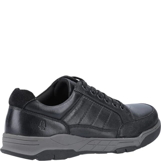 Мужские кожаные кроссовки на шнуровке Finley Hush Puppies, черный — фото 2