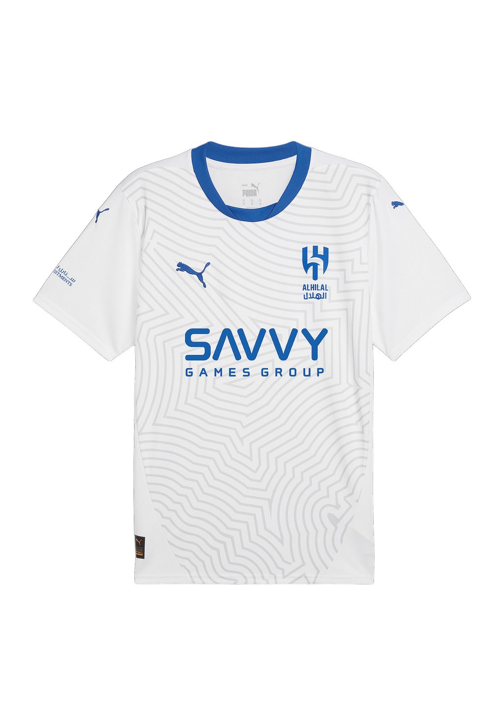 

Спортивная футболка REPLICAS, NATIONAL AL HILAL AWAY 2024/2025 Puma, белый