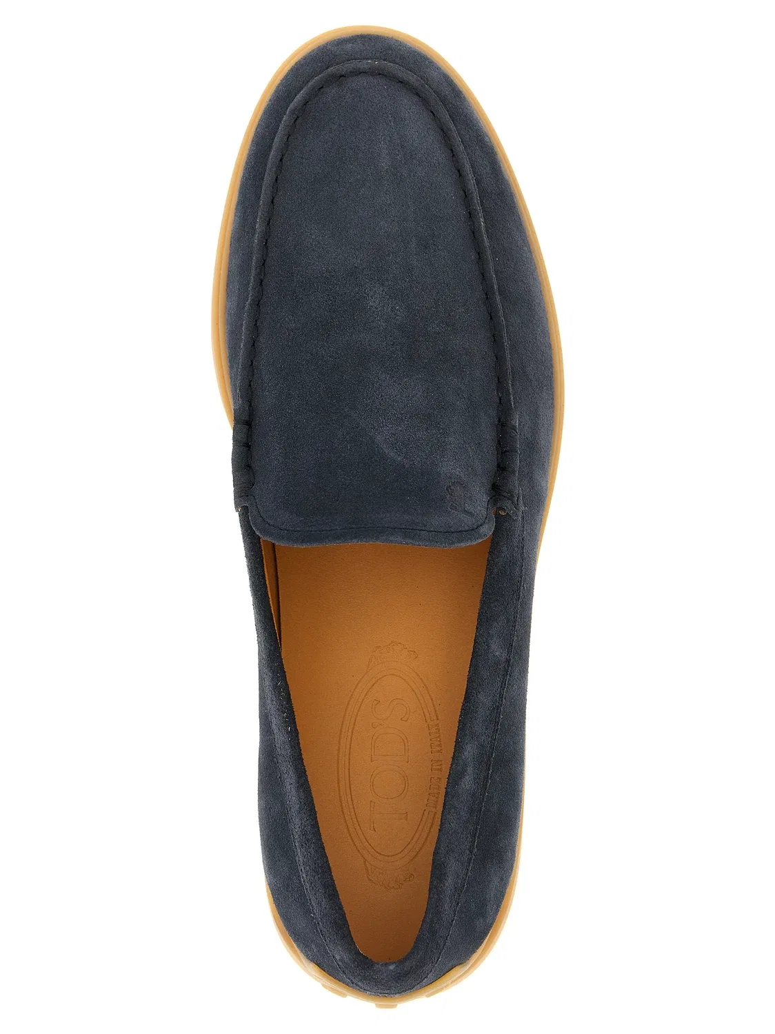 Лоферы 'Pantofola' TOD'S, синий — фото 4