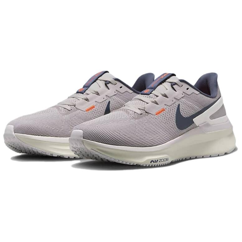 Кроссовки Zoom Structure 25 мужские с низким верхом серый/синий Nike — фото 3