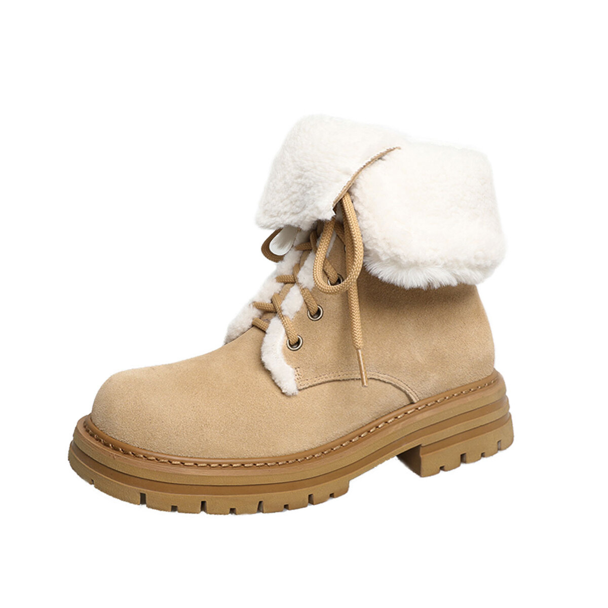 

Ботинки Martin Boot женские Bai Shiting, цвет Apricot