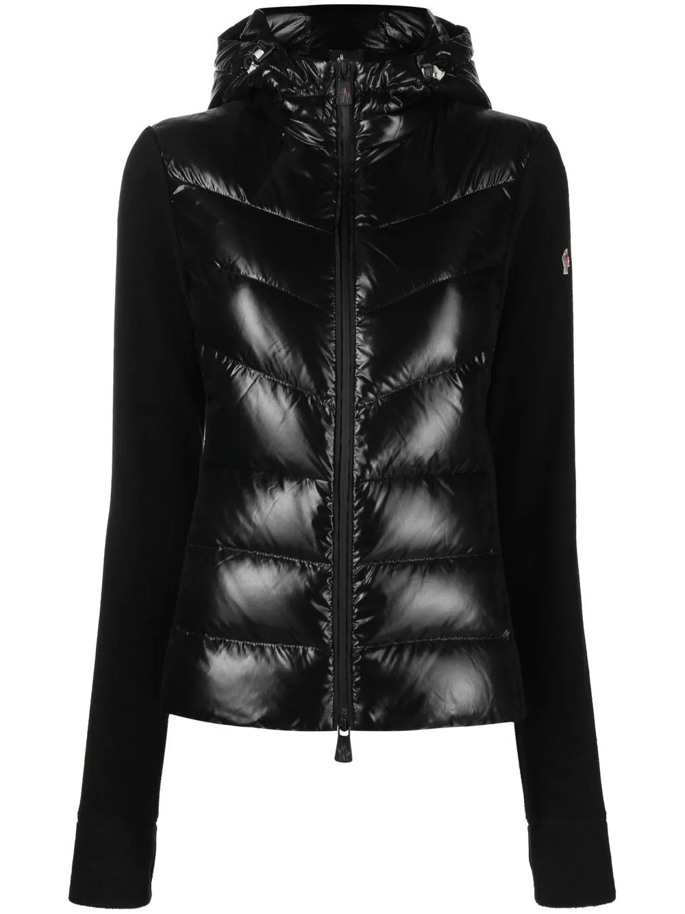 

Флисовый пуховик Moncler Grenoble, черный
