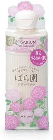 Лосьон для тела Rose Body Milk Shiseido Baraen, 2 бутылки по 200 мл, аромат розы Rose Garden