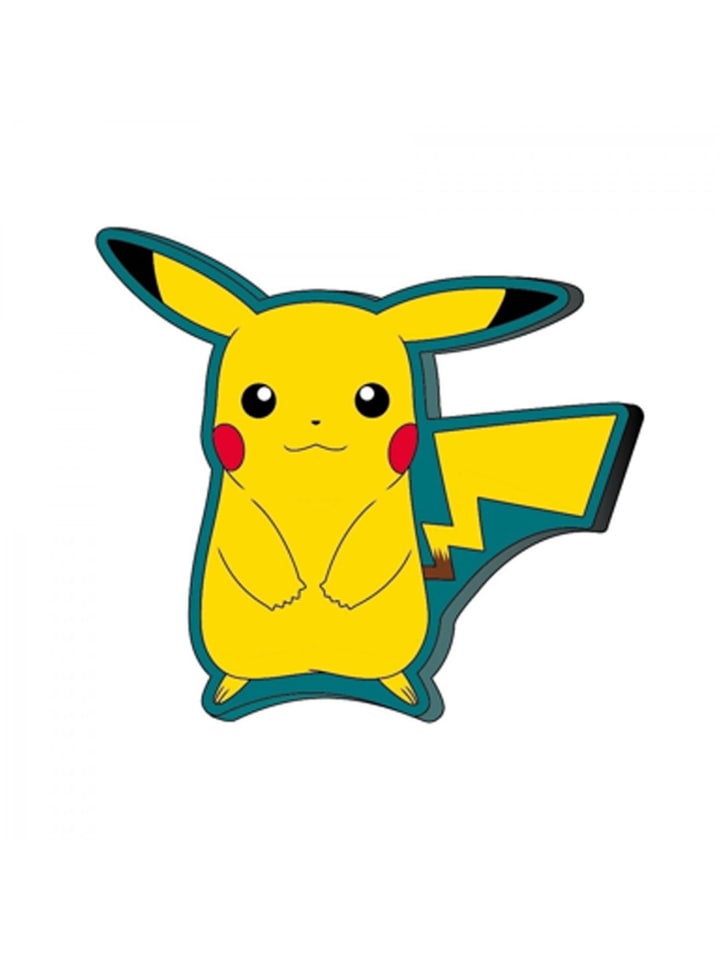 

Пуховое одеяло COFI 1453 Pokémon Kuschelkissen Geformtes Velours Dekokissen 35x25 cm, желтый