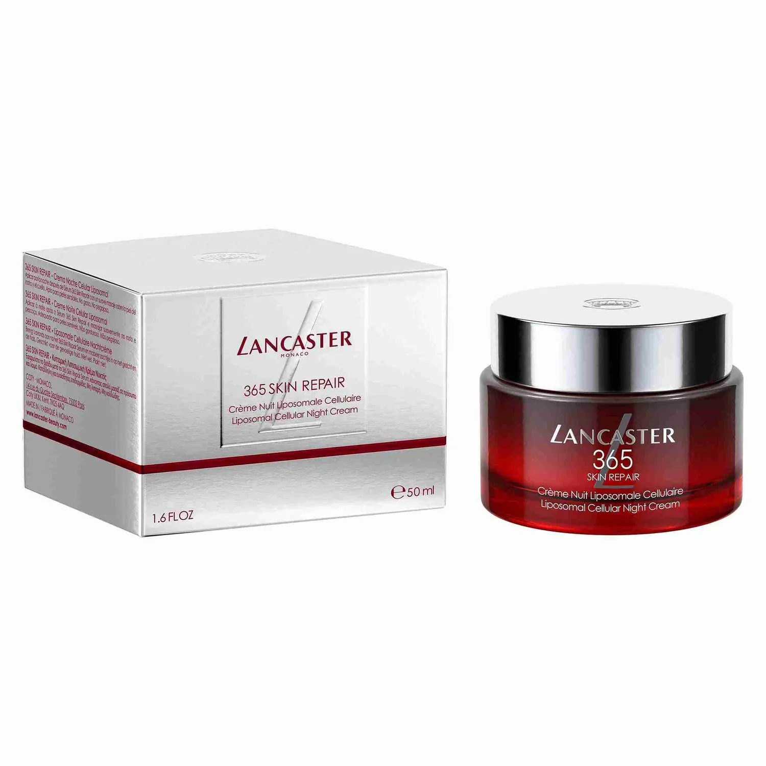 Эссенция Lancaster — 365 Skin Repair Liposomal Cellular Night Cream, 50 мл — фото 2