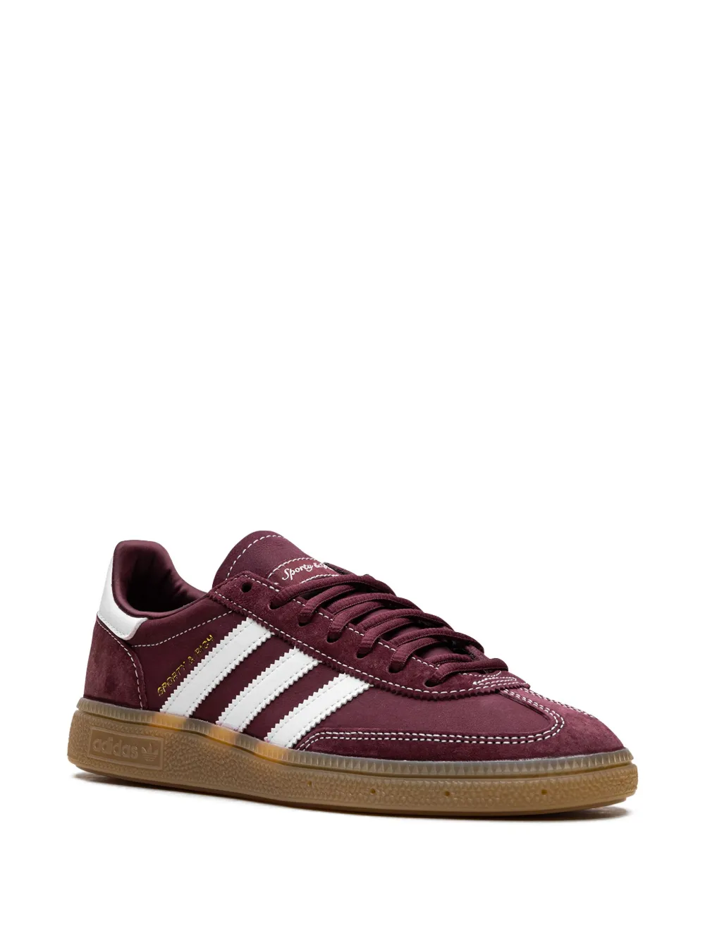 Кеды x Sporty & Rich Handball Spezial "Shadow Red" Adidas, красный — фото 2