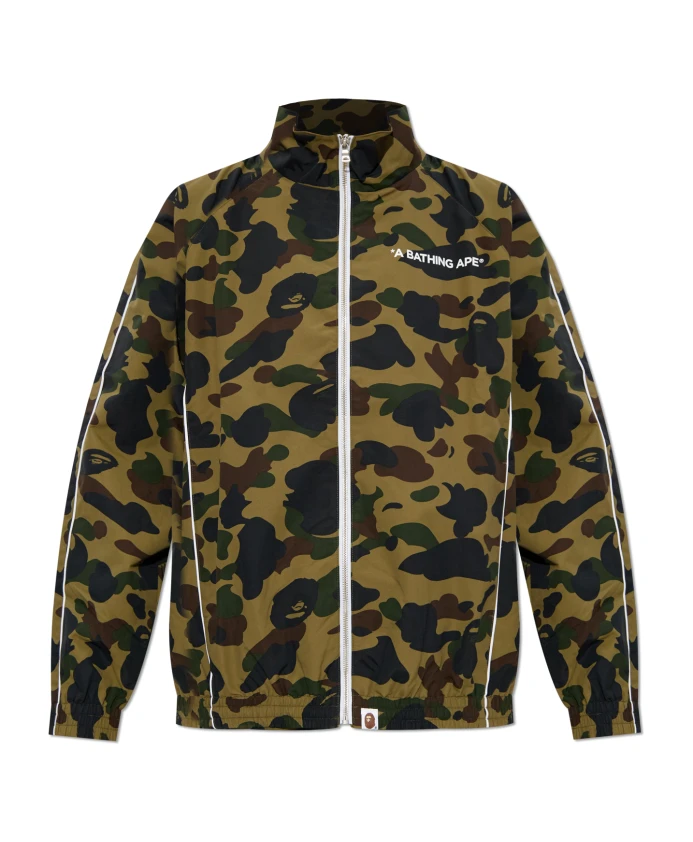

1-Я камуфляжная спортивная куртка A Bathing Ape, зеленый
