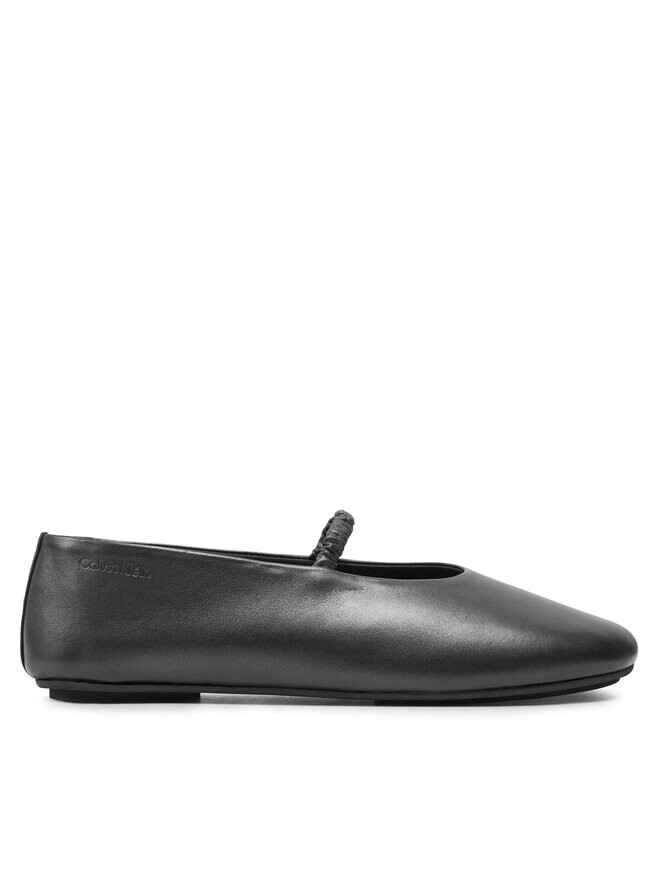 

Балетки Ballerina W/Strap Pearl Lth Calvin Klein, черный