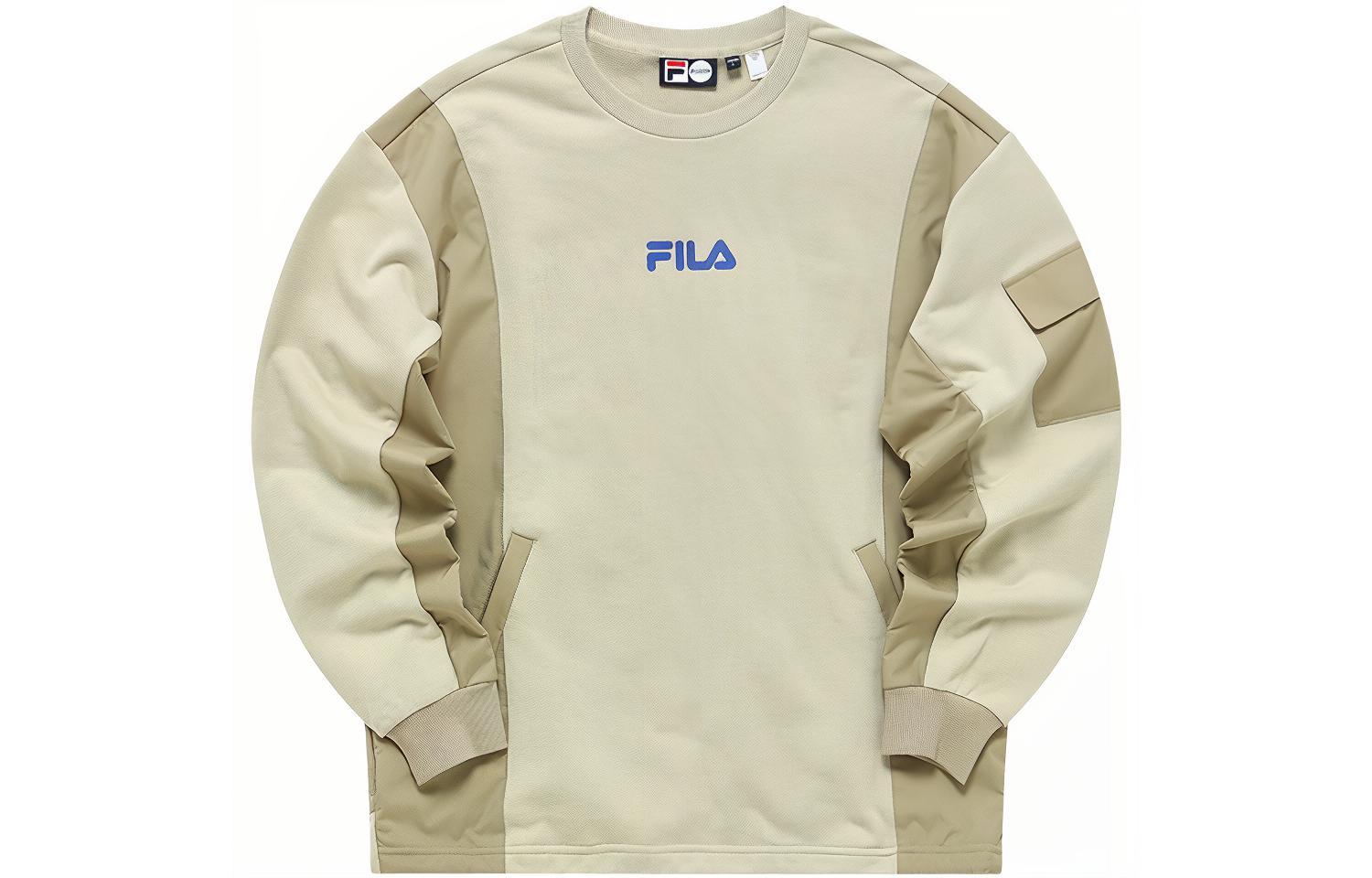 

Футболка STREET SPORT мужская молочно-кофейного цвета FILA FUSION