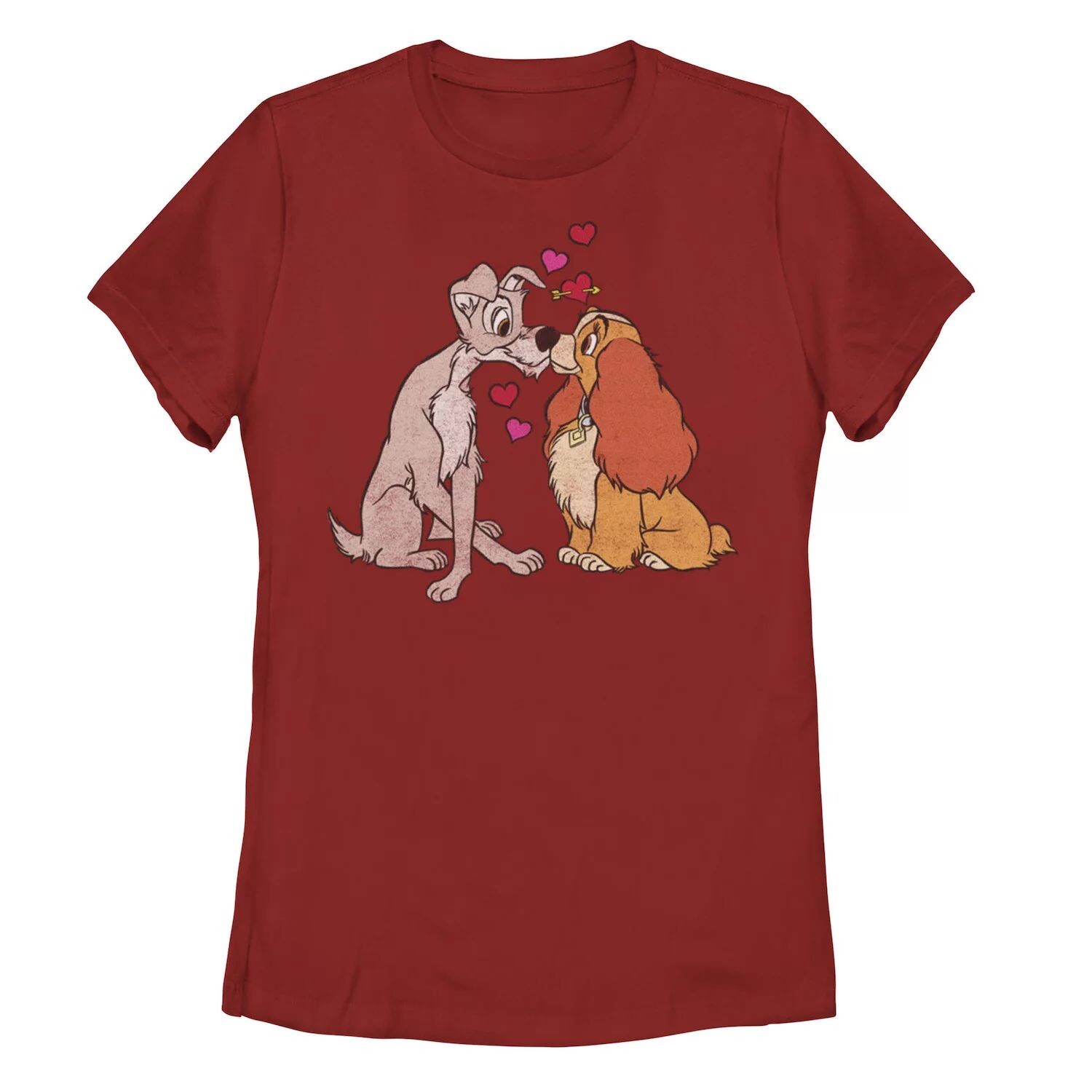 

Детская футболка Disney Lady And The Tramp Puppy Love Licensed Character