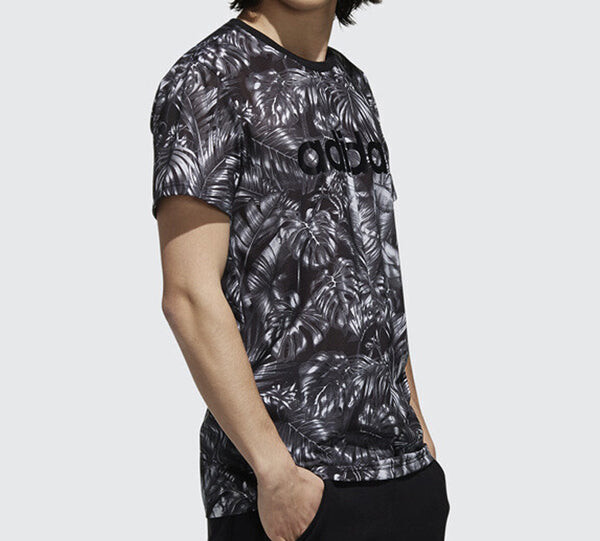 Футболка neo sports breathable training running round neck short sleeve camouflage Adidas, камуфляж — фото 3