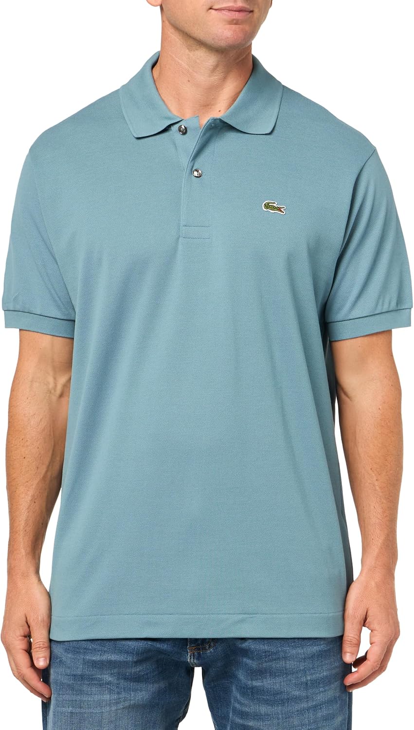 

Lacoste мужская оригинальная поло из пике, Limestone