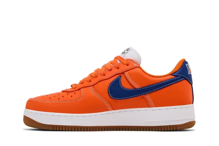 Кроссовки Nike Air Force 1 Low Retro PRM, оранжевый — фото 3