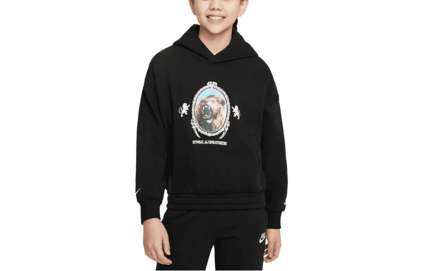 

Детская толстовка Nike, цвет Black
