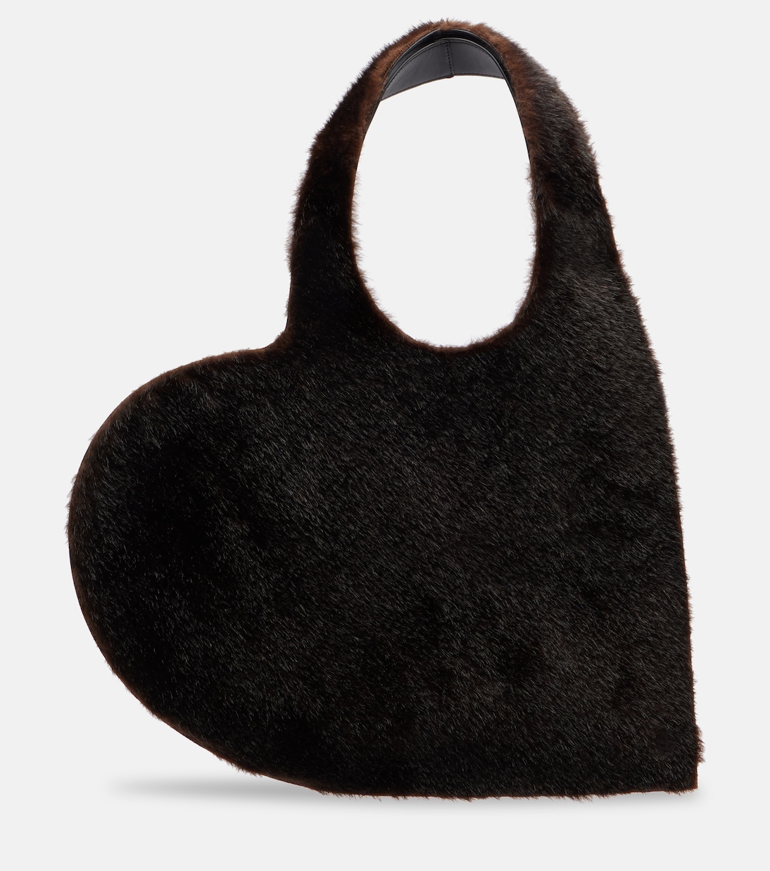 

Большая сумка-тоут Heart Coperni, Brown Brw