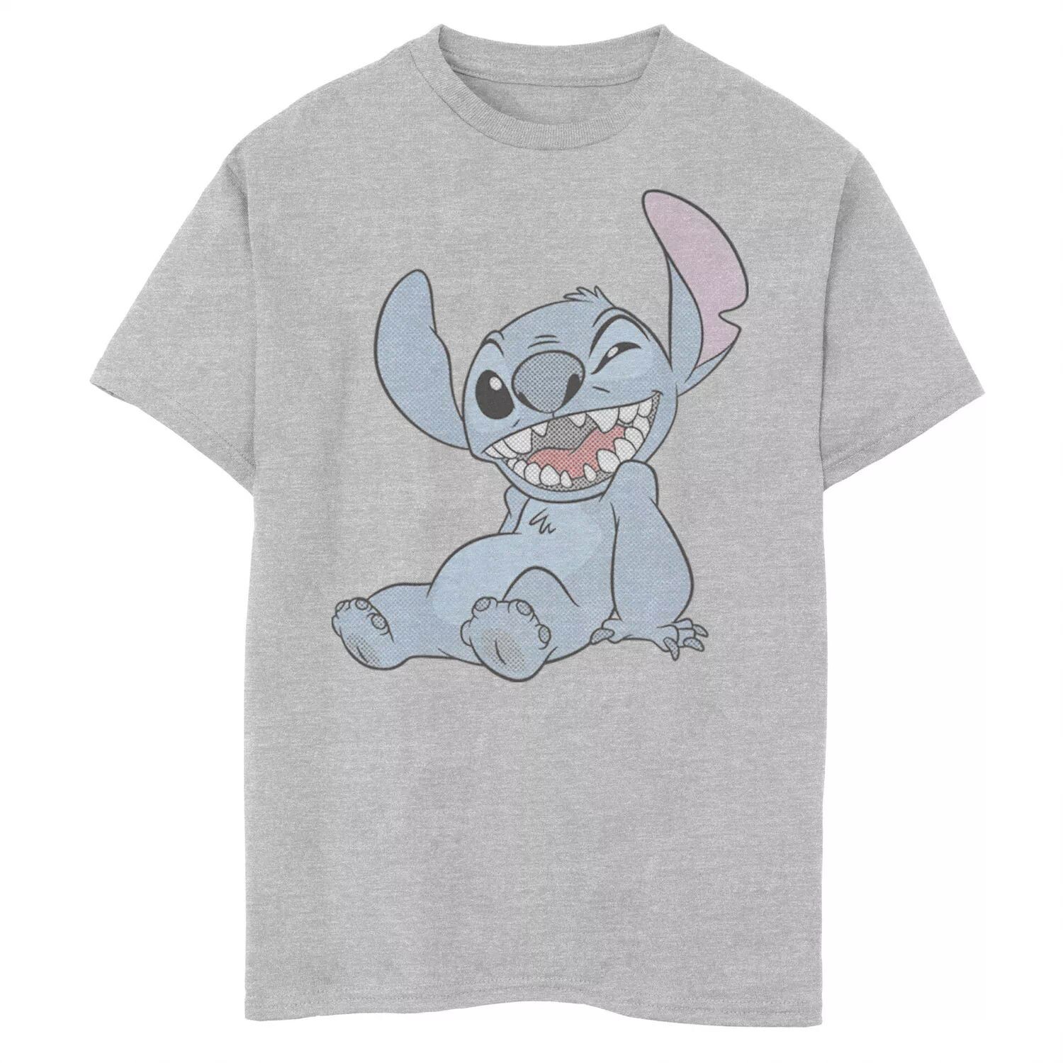

Футболка Disney's Lilo & Stitch с рисунком в стиле поп-арт и комиксов для мальчиков 8–20 лет Disney