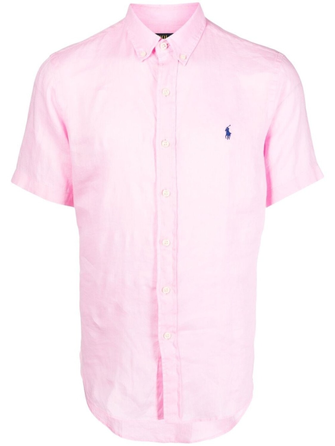 

Льняная рубашка Polo Pony Polo Ralph Lauren, розовый