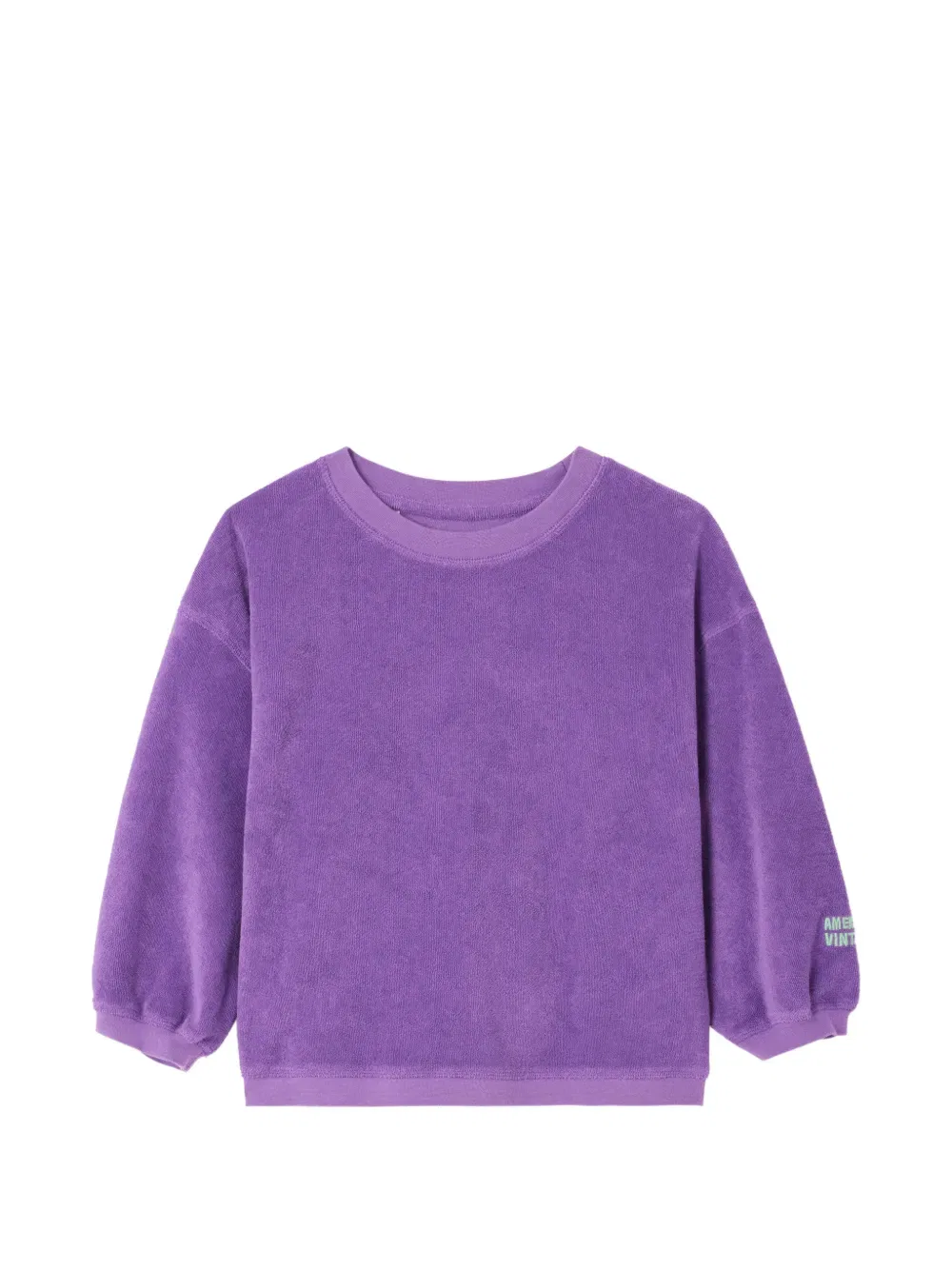 Свитер Фуксов American Vintage Kids, фиолетовый