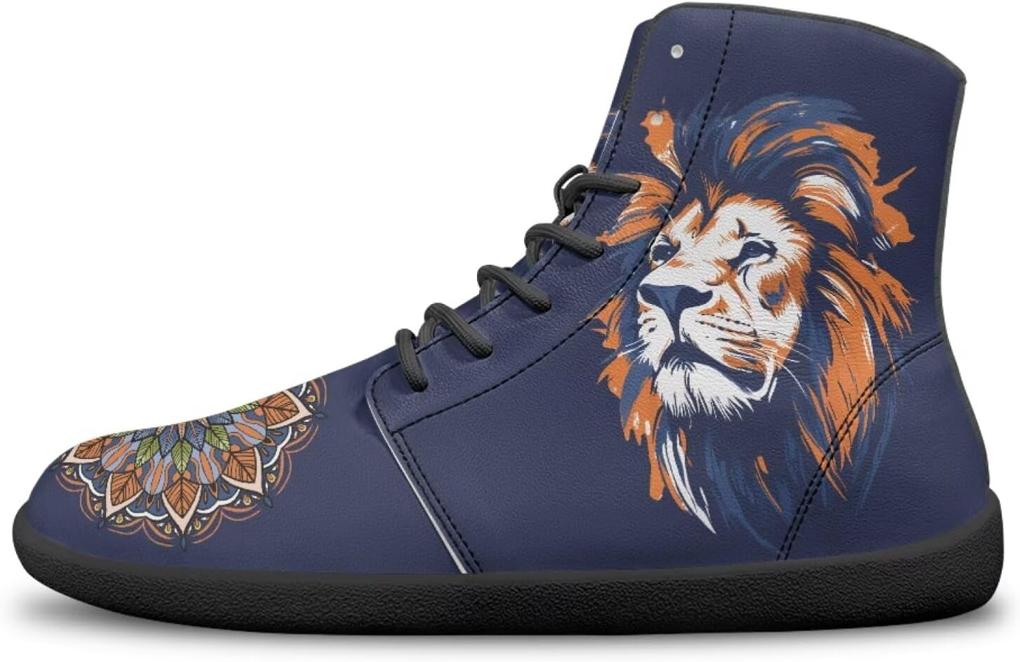 

Женские и мужские высокие кроссовки-босоножки на шнуровке с противоскользящей подошвой для ходьбы Bychecar, Lion