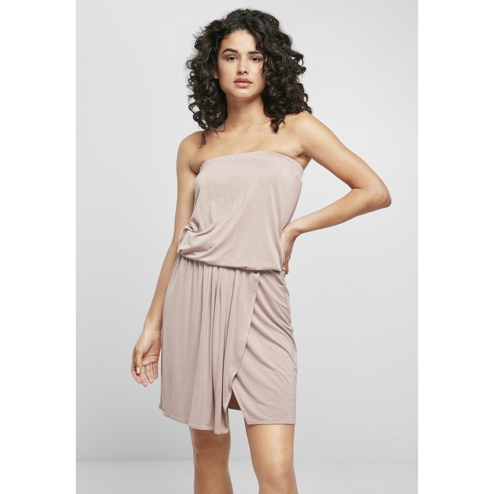 

Платье Urban Classics Viscose Short (Big ), розовый