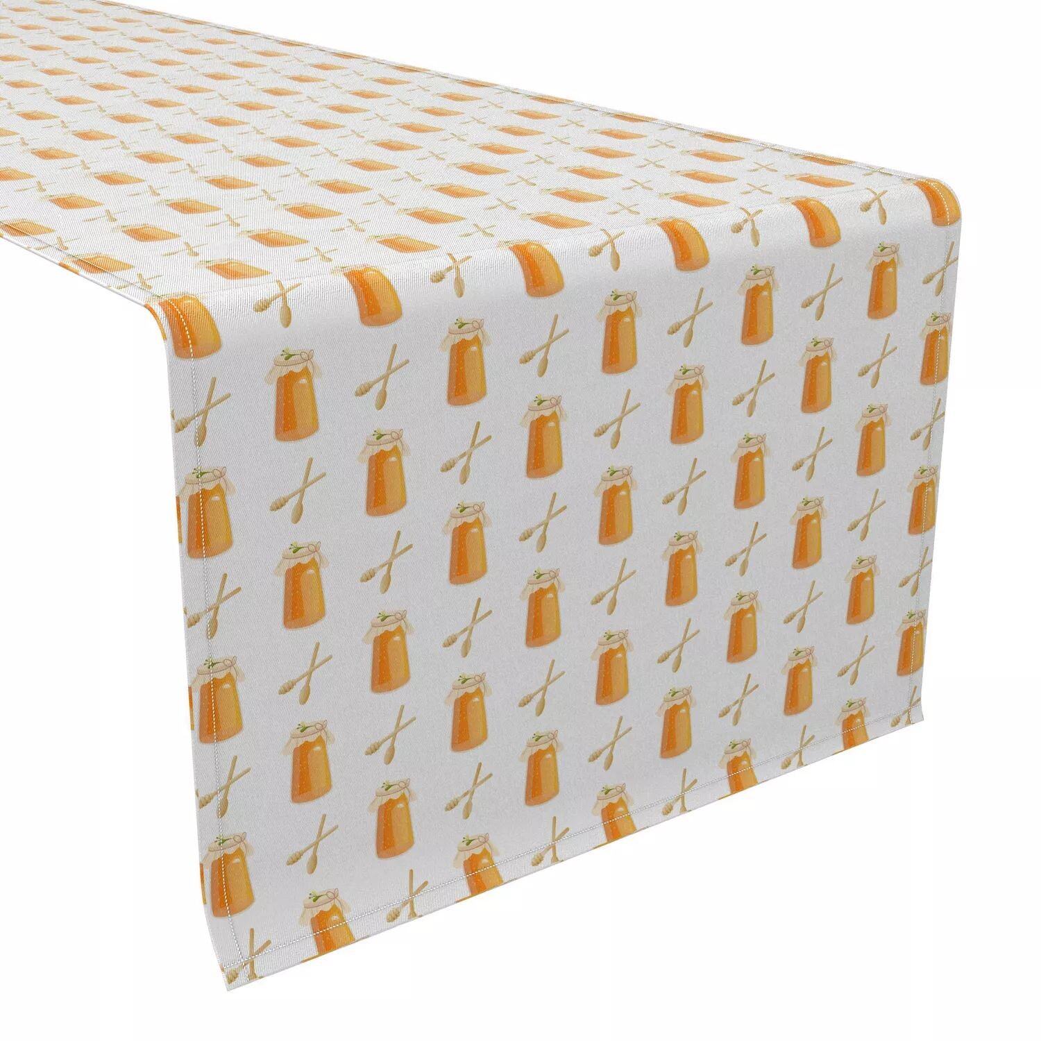 

Настольная дорожка, 100% хлопок, 16x90 дюймов, дизайн Honey Jar