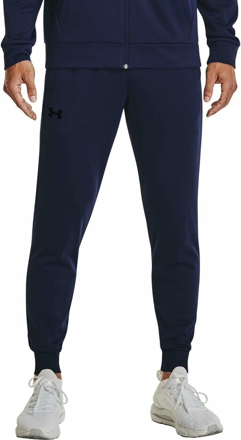 

Мужские флисовые спортивные брюки Under Armour, (410) Midnight Navy/Black