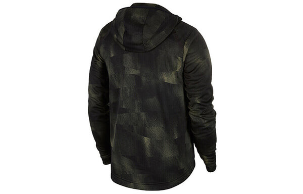 Куртка Nike LeBron James Sports Basketball Hooded Jacket Camouflage Green, зеленый — фото 2