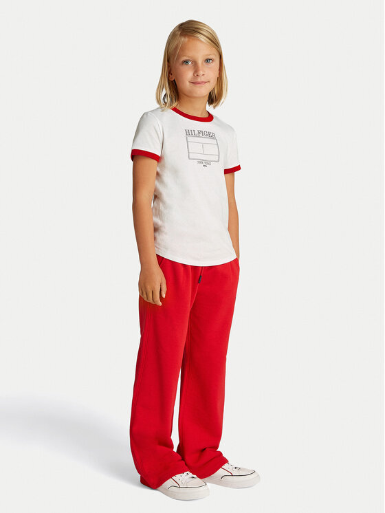 

Футболка обычного кроя KG0KG08528 S Tommy Hilfiger, белый