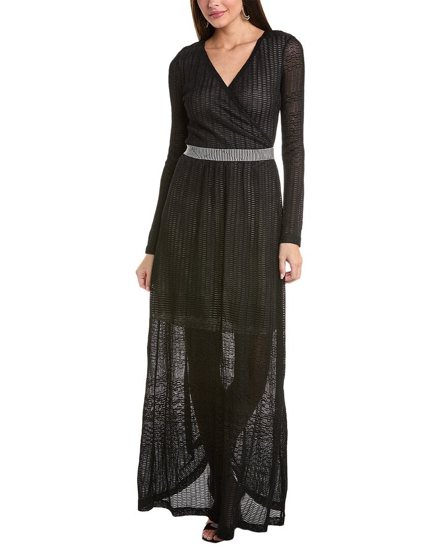 

Длинное трикотажное платье макси M Missoni, синий
