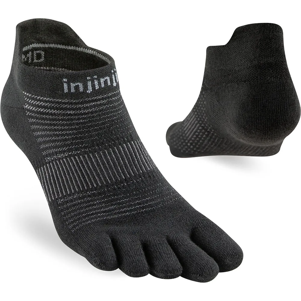 

Носки Injinji Run Original Weight No-Show, черный