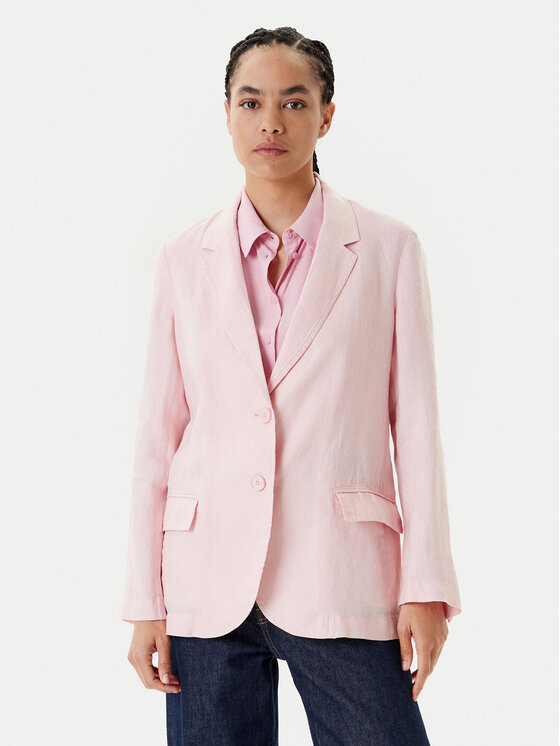 

Куртка обычного кроя 2AGHDW00R United Colors Of Benetton, розовый