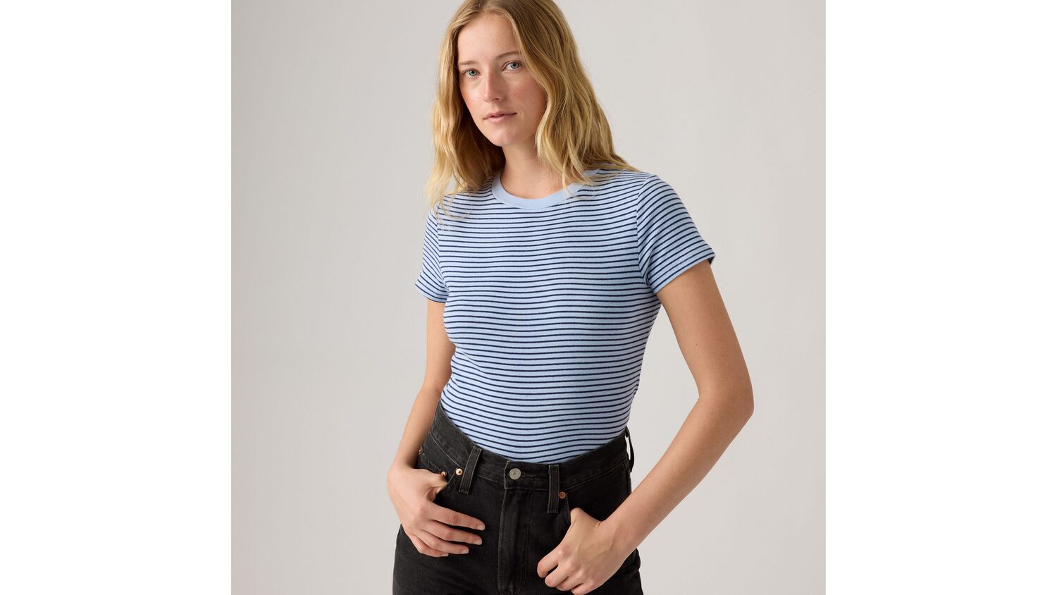 

Футболка Essential с коротким рукавом Levi's, Chambray Blue - Blue