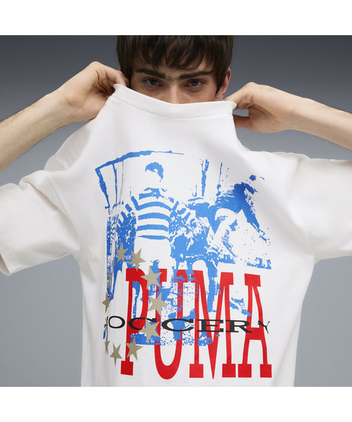 

Мужская футболка с коротким рукавом PUMA The Neverworn VI T7, белая
