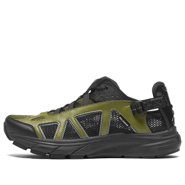 

Кроссовки x gramicci techsonic 'mayfly black' Salomon, черный